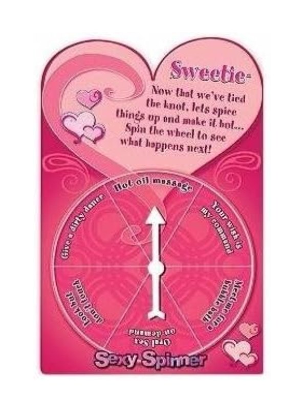 Sweetie Anniversary Spinner Card - Passionzone Adult Store