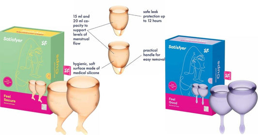 Satisfyer Menstrual Cup Collection - Passionzone Adult Store