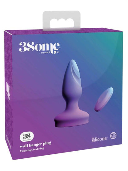 3Some Wall Banger Anal Plug 1