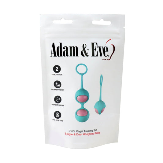 Adam & Eve Eve's Kegel Training Set in retail packaging