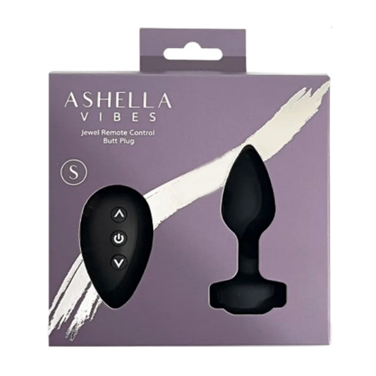 Ashella Vibes Jewel Remote Control Anal Plug Small retail box