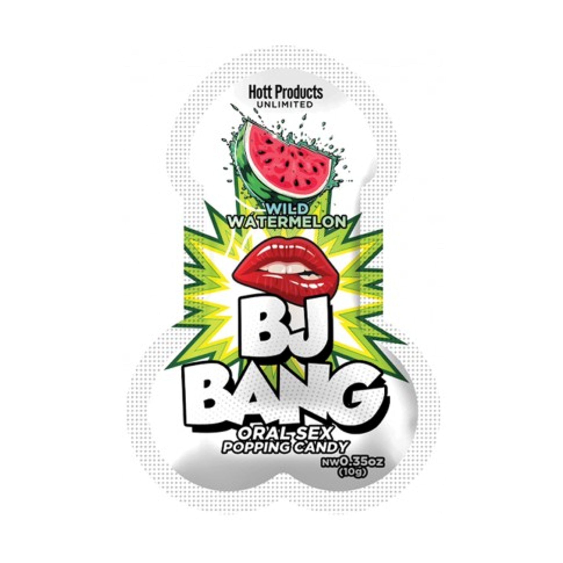 BJ Bang Oral Sex Popping Candy Wild Watermelon packaging