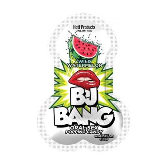 BJ Bang Oral Sex Popping Candy Wild Watermelon packaging