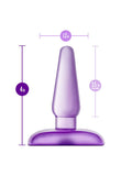 Byours Eclipse Small Anal Pleaser Plug Purple 5