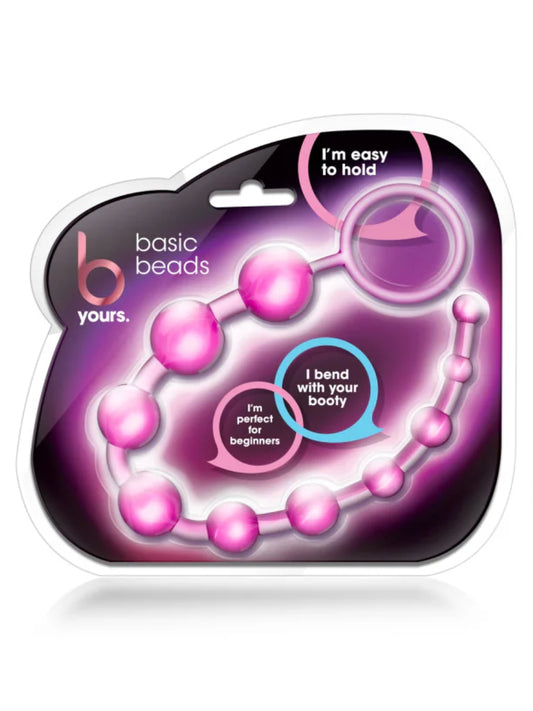 B Yours Basic Anal Beads Pink