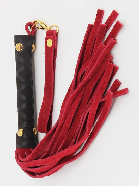 Berlin Baby Mini Suede Flogger Red