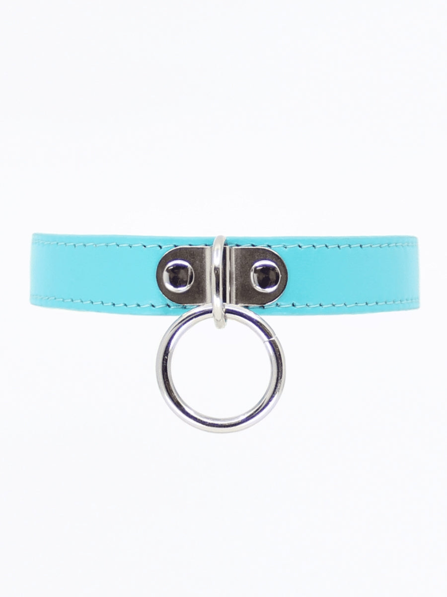 Berlin Baby PU Collar Blue