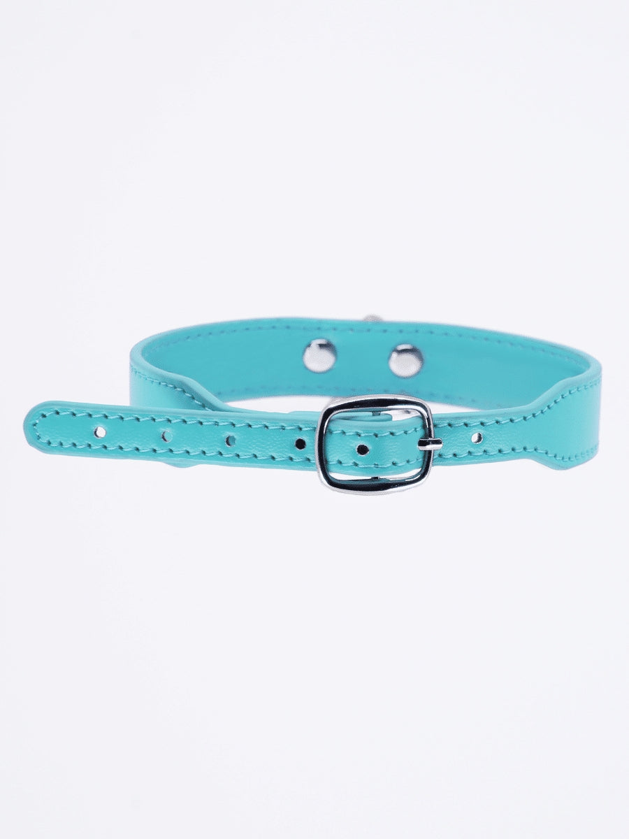 Berlin Baby PU Collar Blue