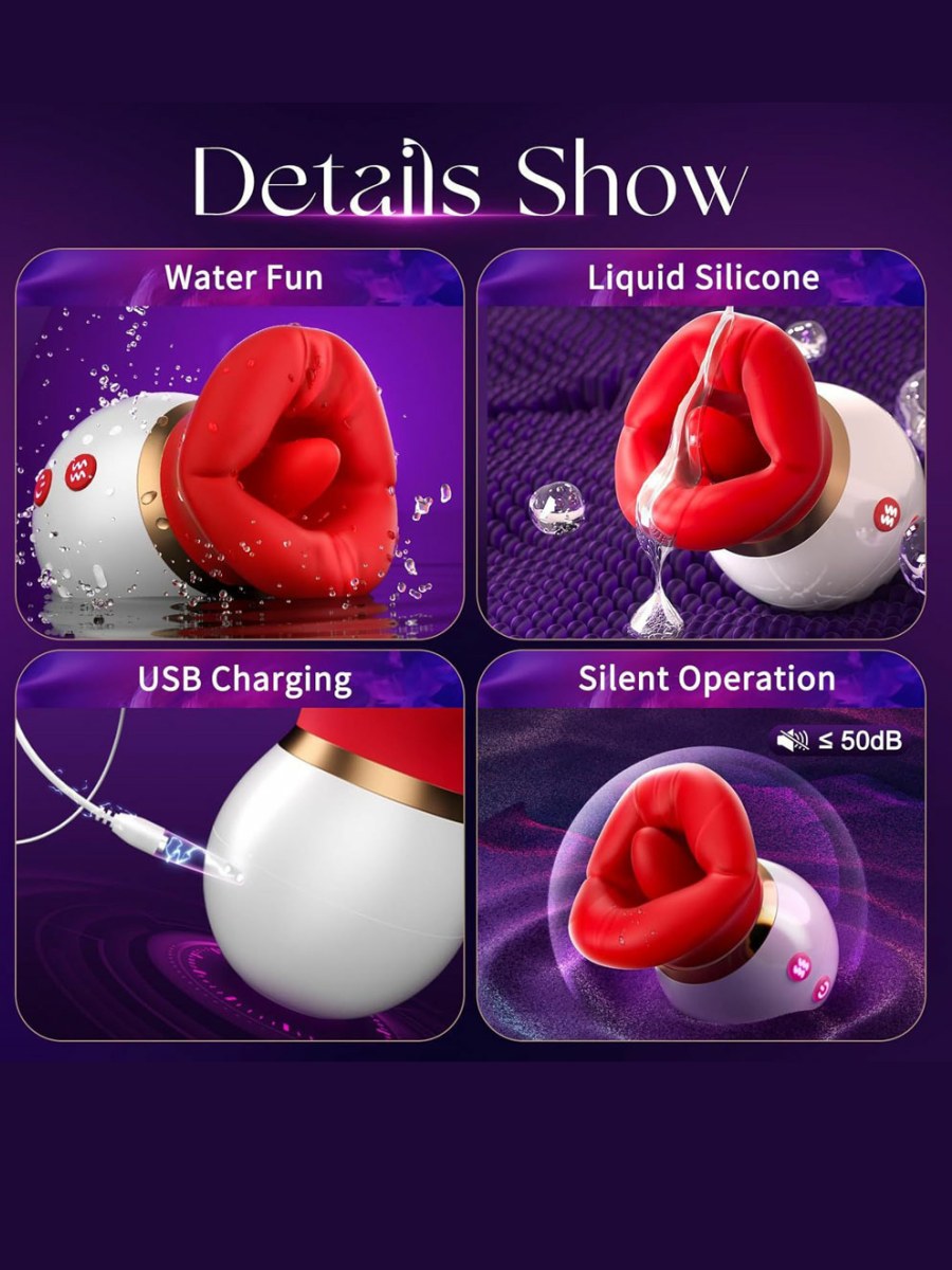Big Mouth App-Controlled Vibrator-10 Function