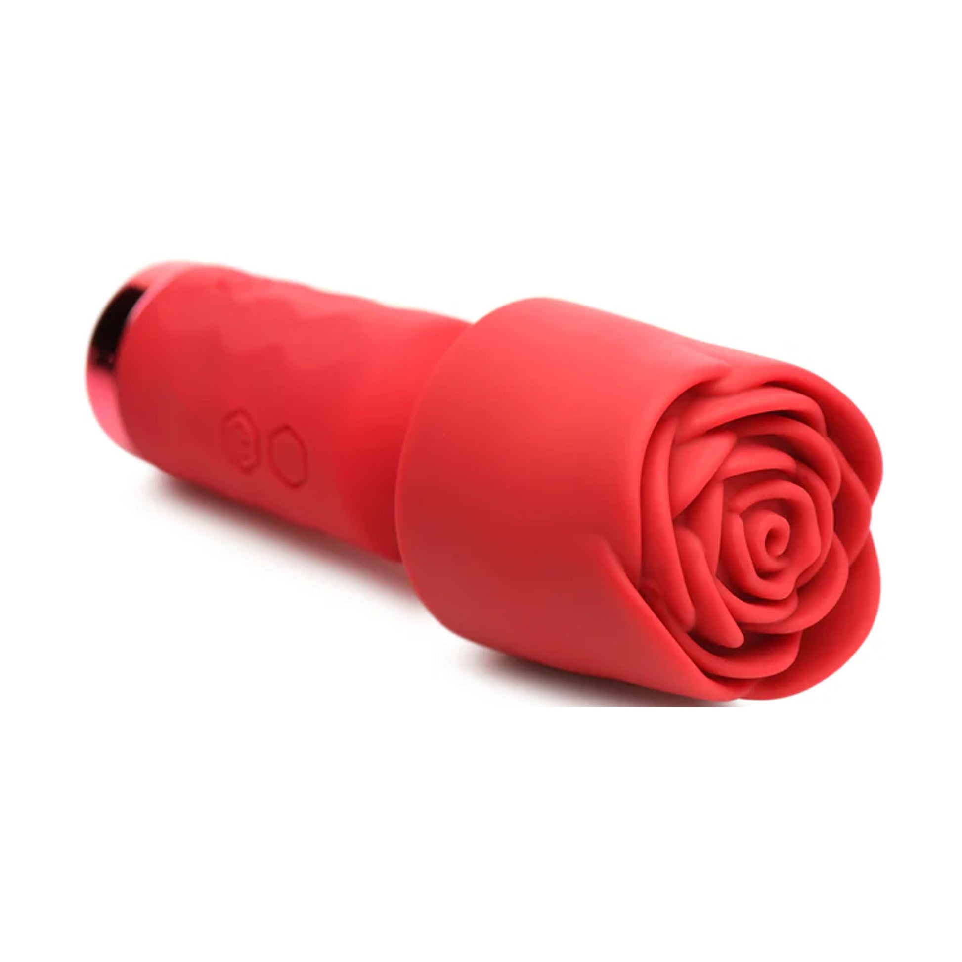 Mini rose wand shown with textured rose attachment fitted