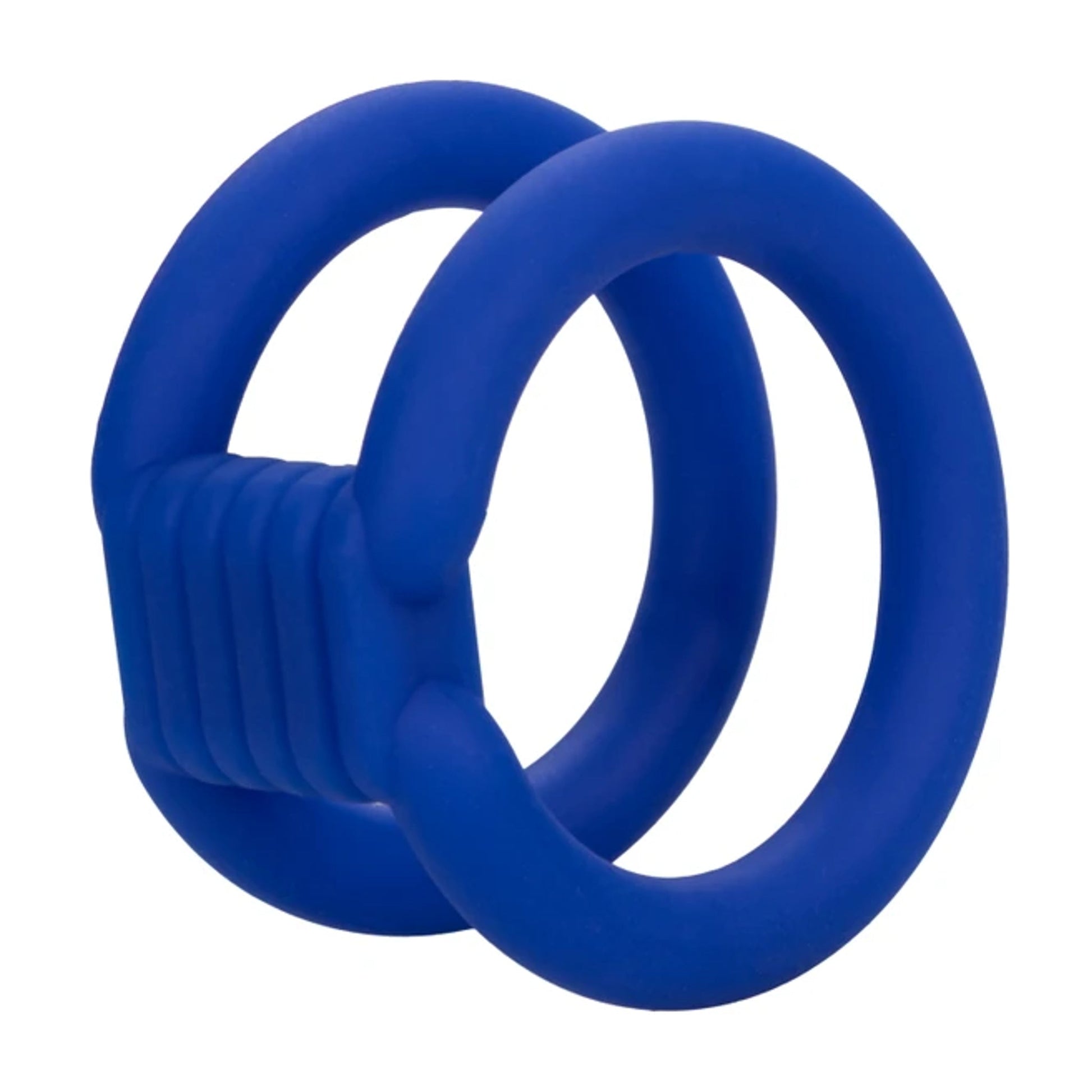 Rear view of flexible dual support rings 