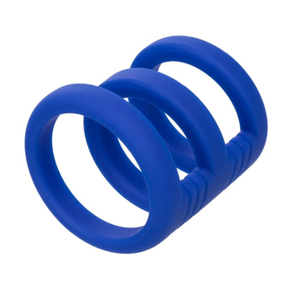 Bottom view of stacked support rings 