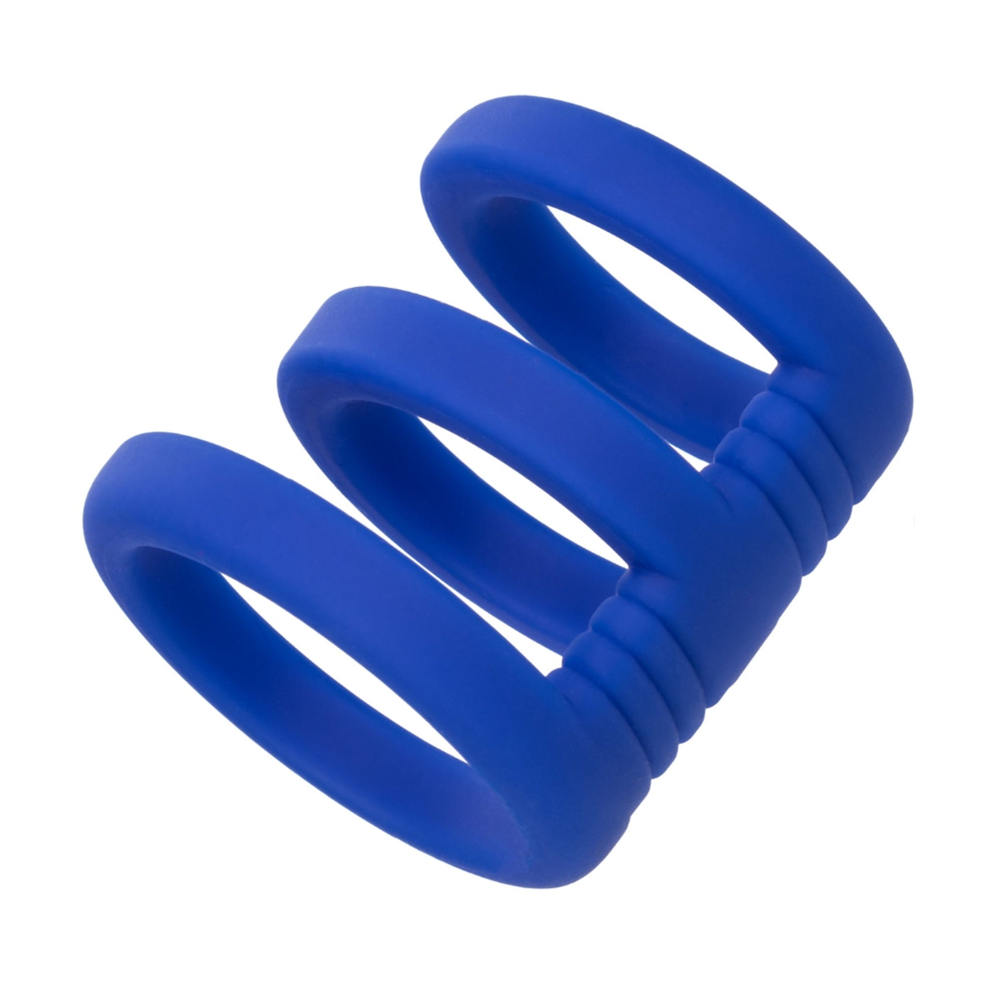 Rear view of flexible triple rings 