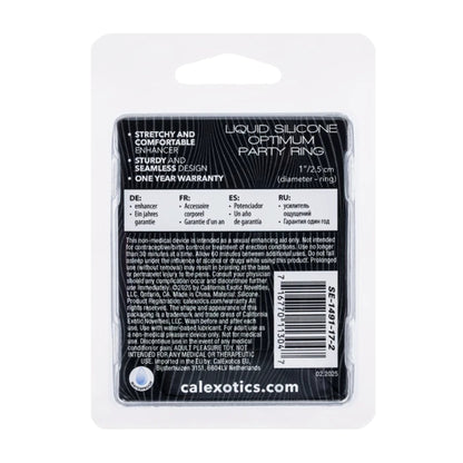 Rear packaging with product information