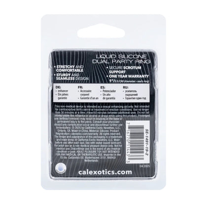Rear packaging with product information