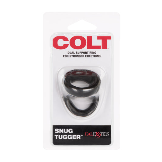 Calexotics Colt Snug Tugger Dual Support Ring Black in retail packaging 