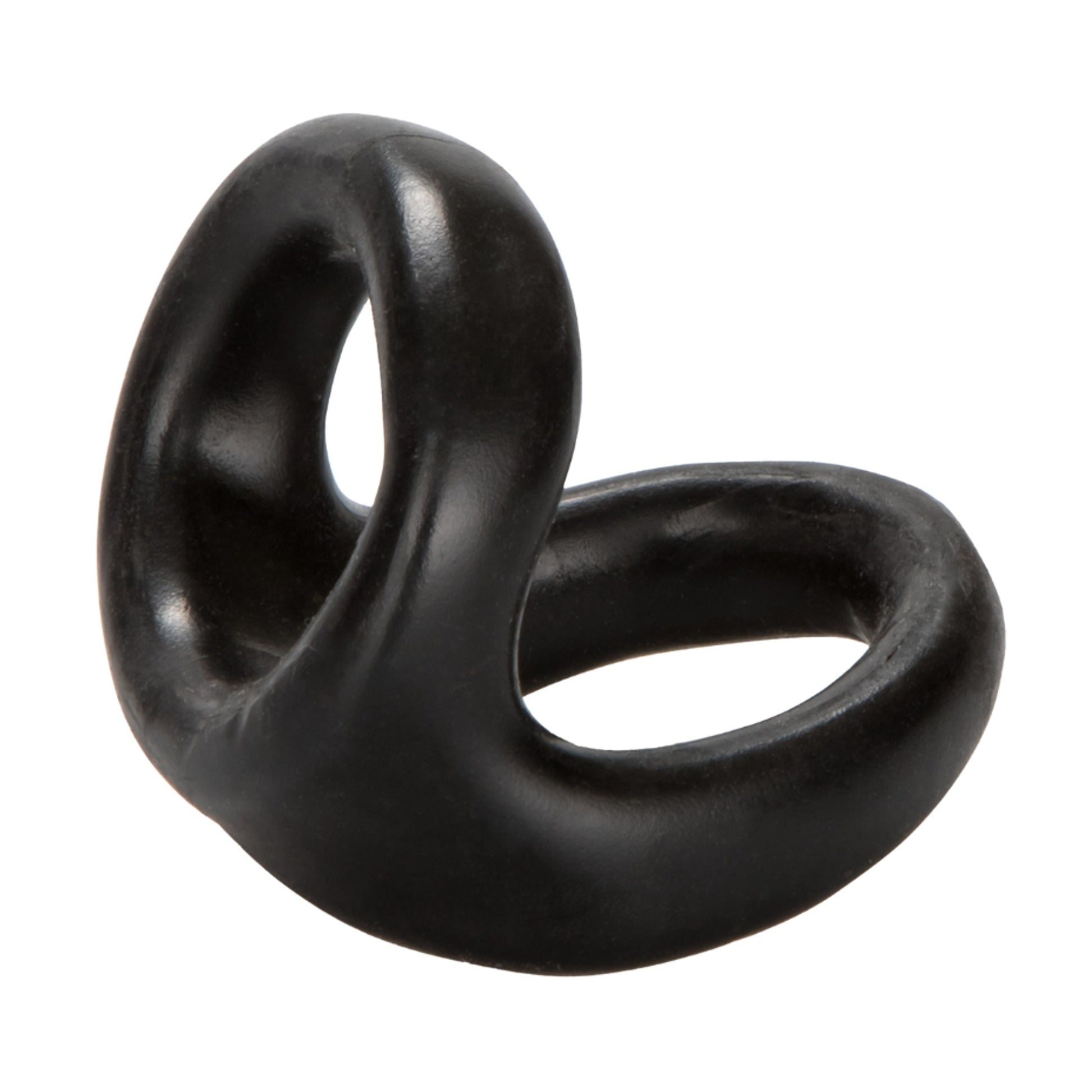 Side profile of black dual support ring design 
