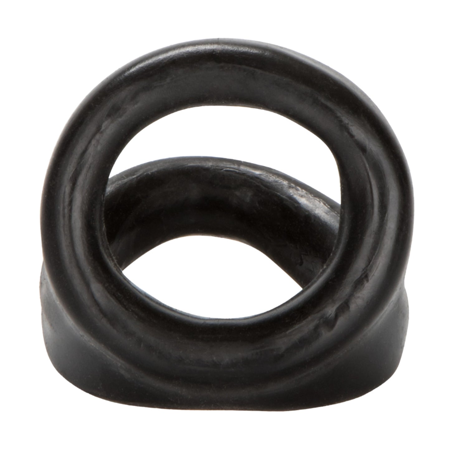Rear view of black dual support ring openings 