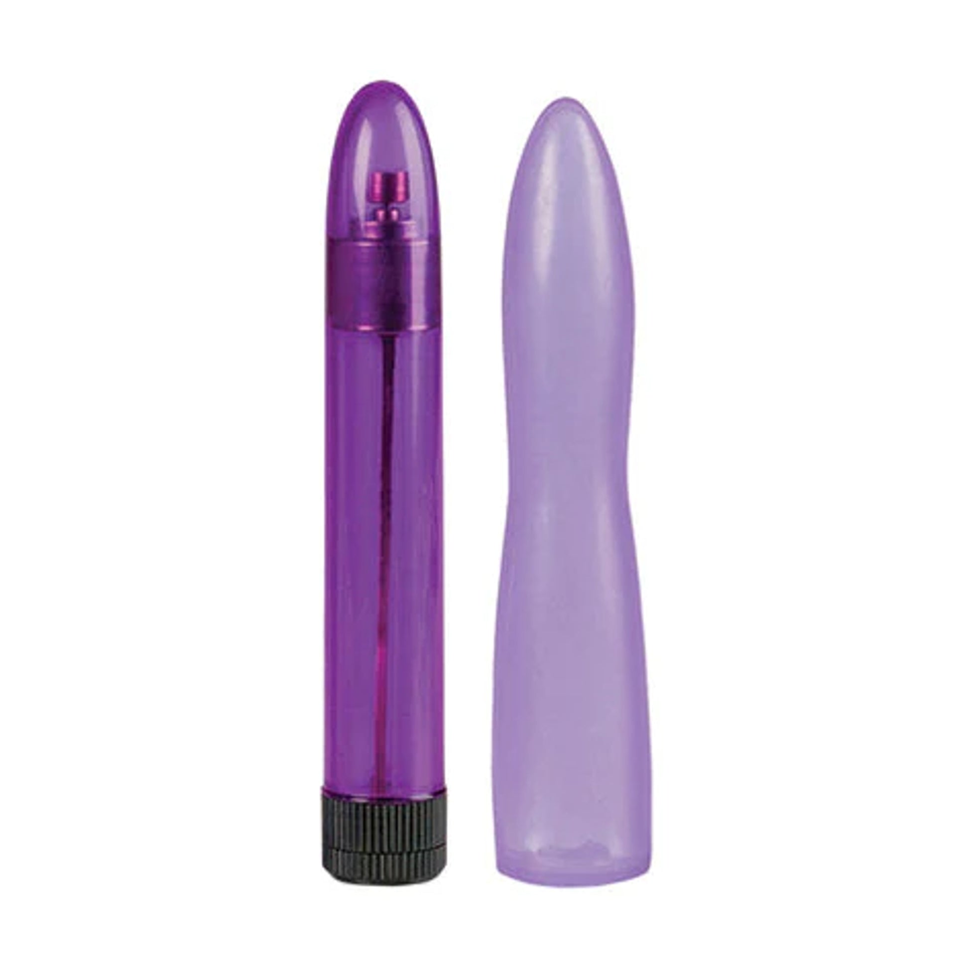 Standard multi-speed massager with smooth sleeve fitted