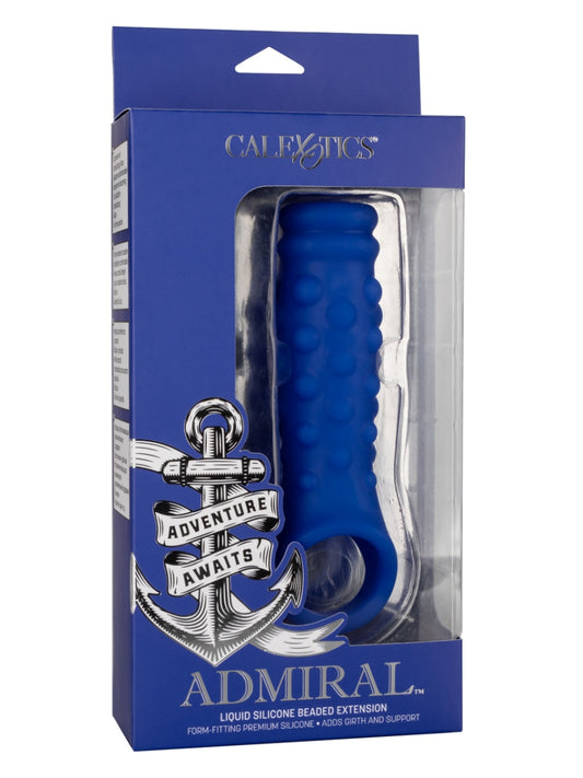 Calexotics Admiral Beaded Silicone Extension Sleeve