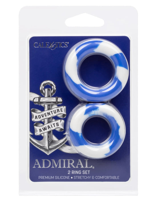 Calexotics Admiral Cock Ring Twin Pack
