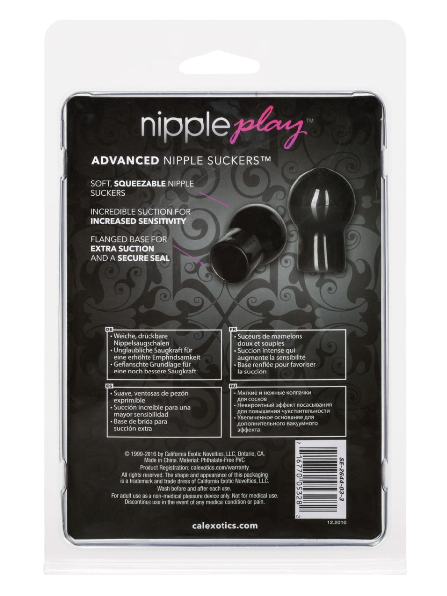 Calexotics Advanced Nipple Suckers Black