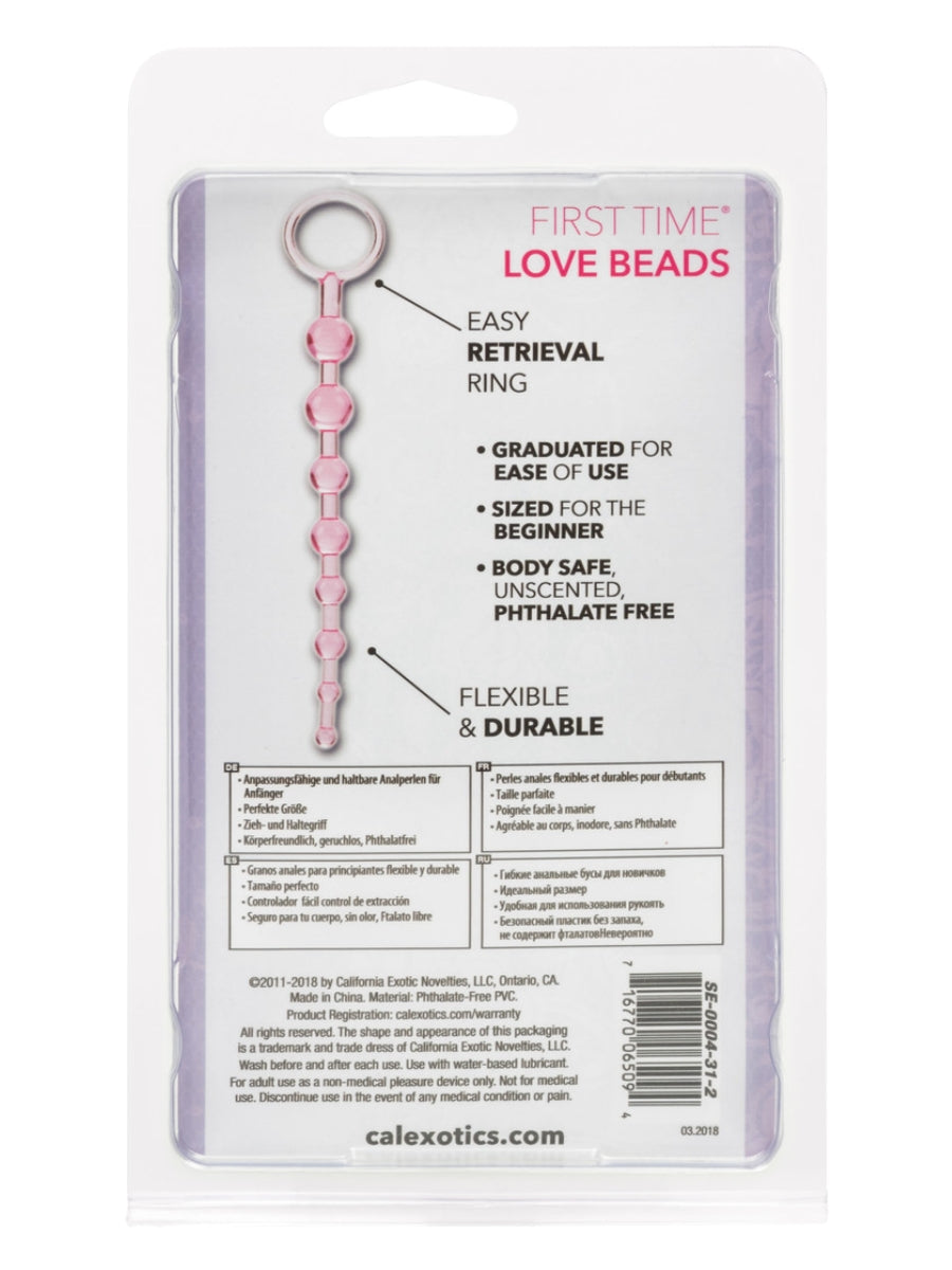 Calexotics First Time Love Beads Pink