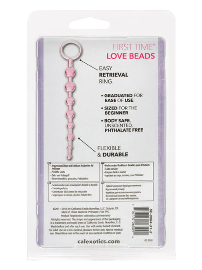 Calexotics First Time Love Beads Pink