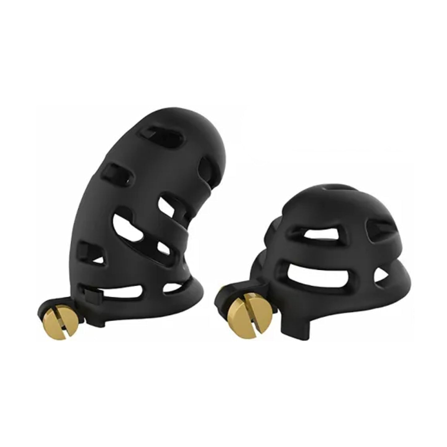 Chastity Cage Twin Cock Cage Kit 