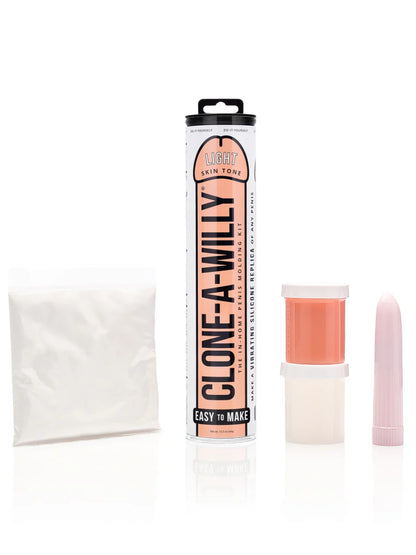 Clone-A-Willy DIY Vibrating Dildo Kit Light Skin Tone 3