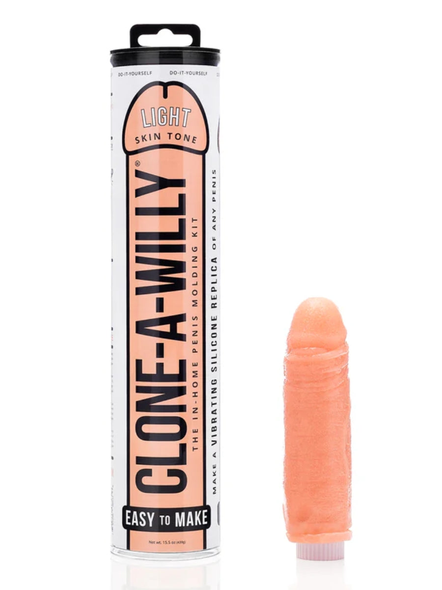 Clone-A-Willy DIY Vibrating Dildo Kit Light Skin Tone 2