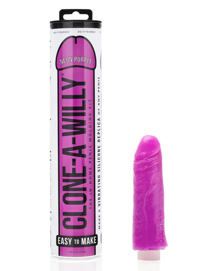Clone-A-Willy DIY Vibrating Dildo Kit Neon Purple 2