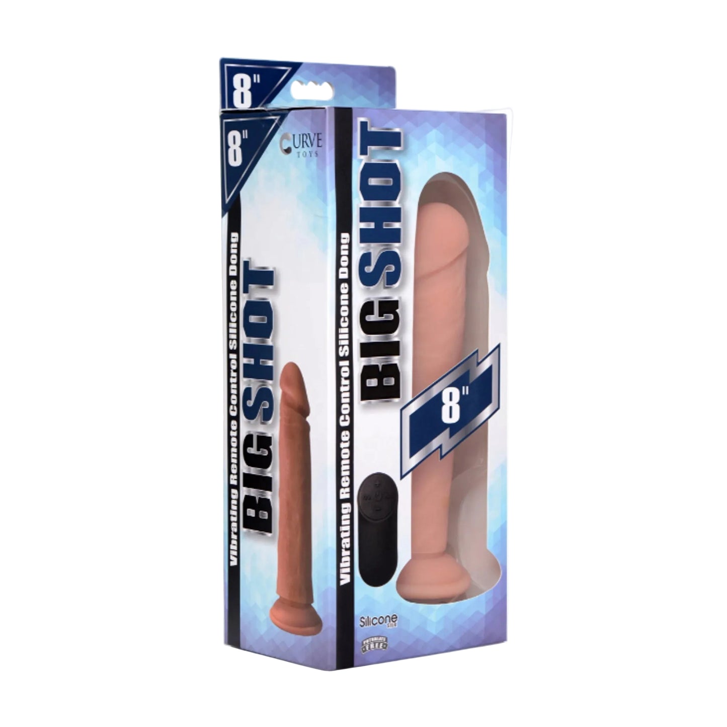 Curve Toys Big Shot dildo retail packaging