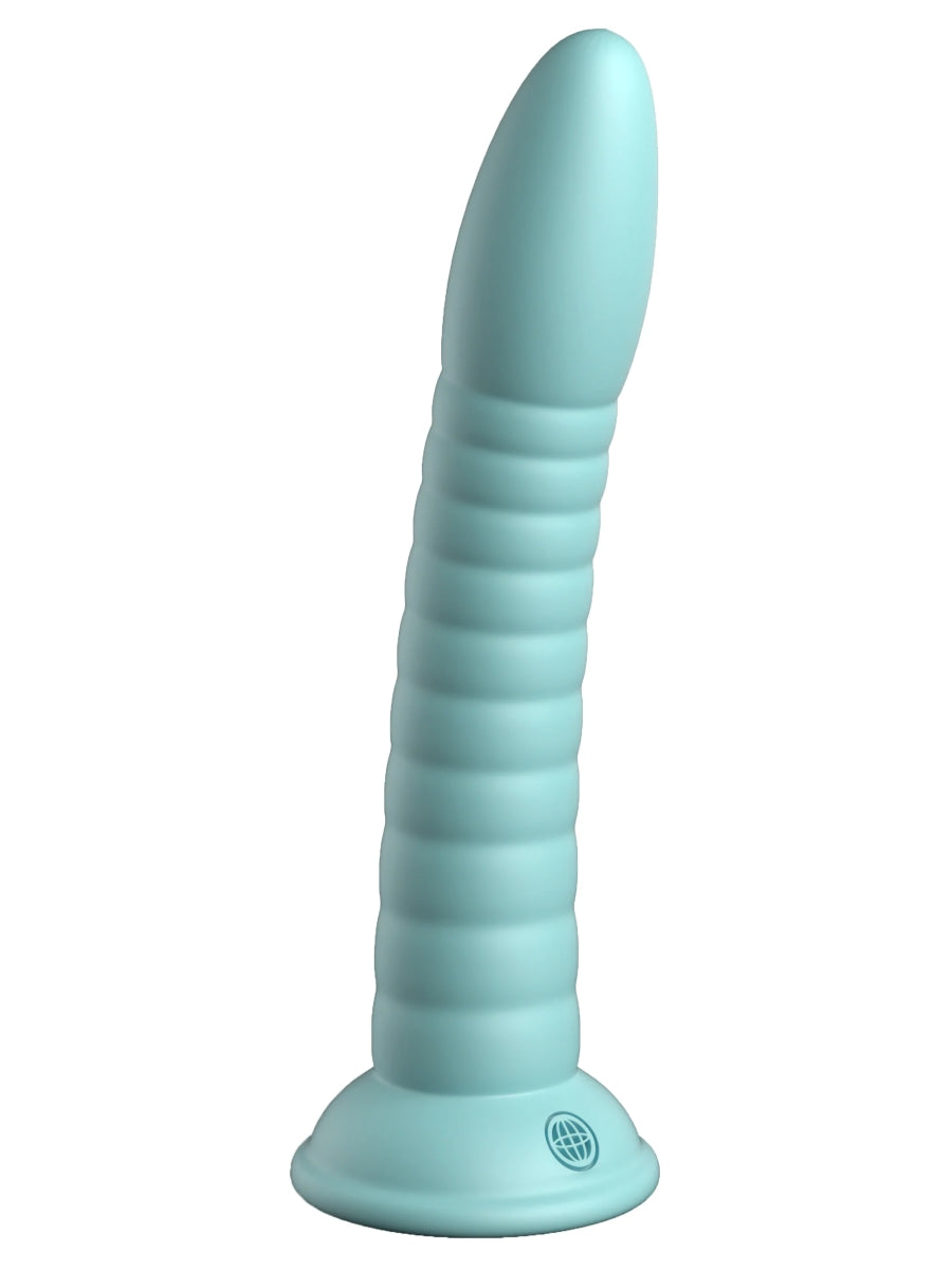 Dillio Platinum Wild Thing 7" Dildo Teal 4