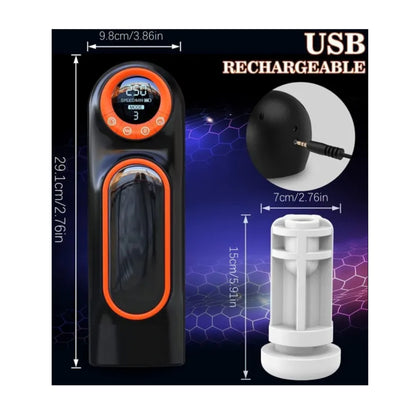 Insertable size and charging port detail