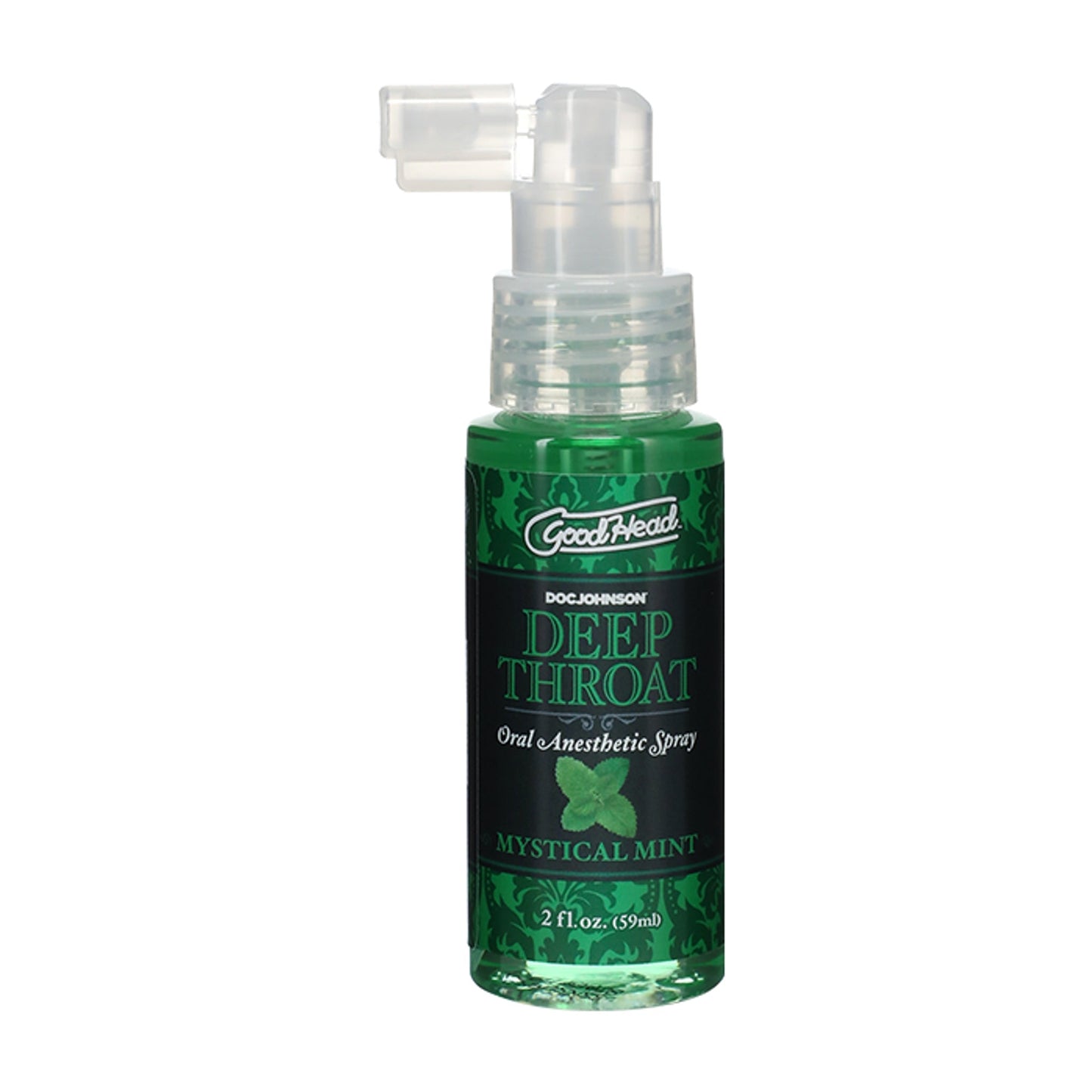 Doc Johnson Good Head Deep Throat Spray Mint 59ml retail packaging