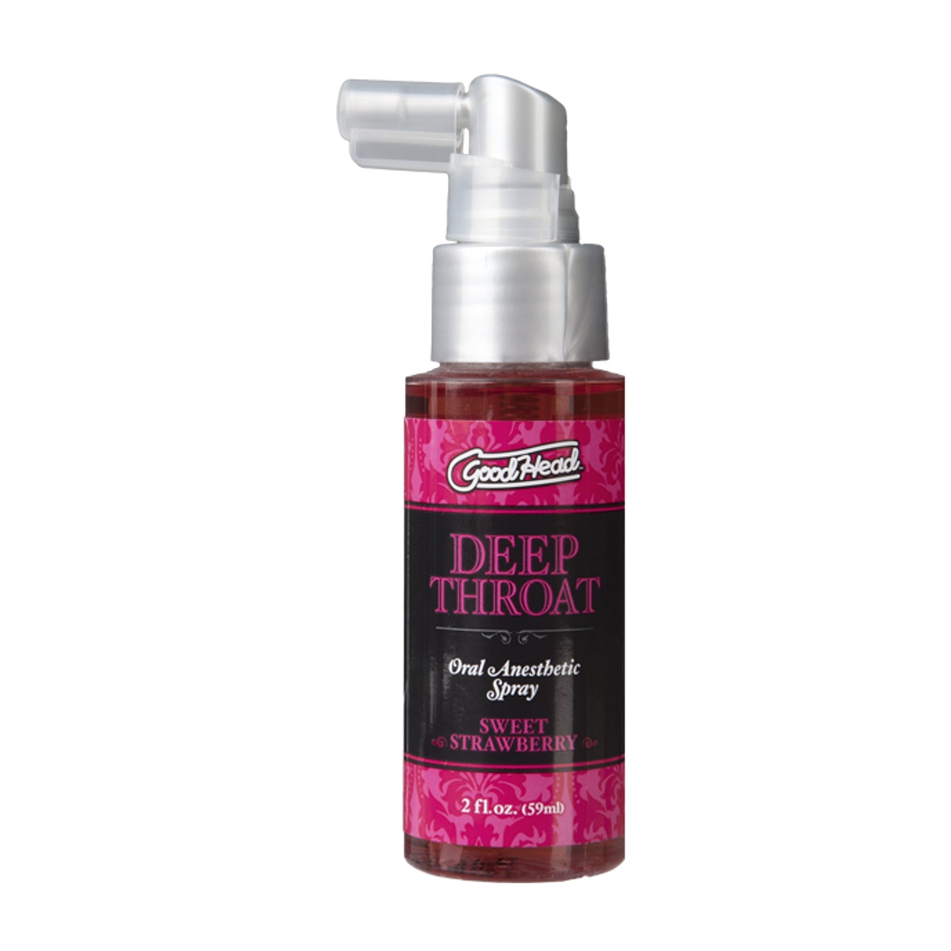 Doc Johnson Good Head Deep Throat Spray Strawberry 59ml retail packaging