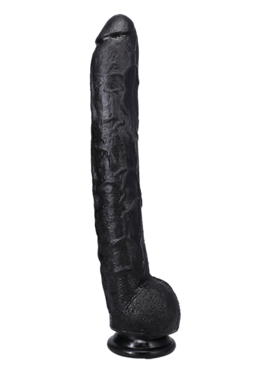 Doc Johnson Classic 17" Dick Rambone Dildo Black