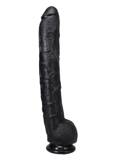 Doc Johnson Classic 17" Dick Rambone Dildo Black