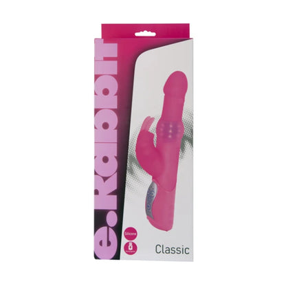 E.Rabbit Classic Silicone Rabbit Vibrator in retail packaging