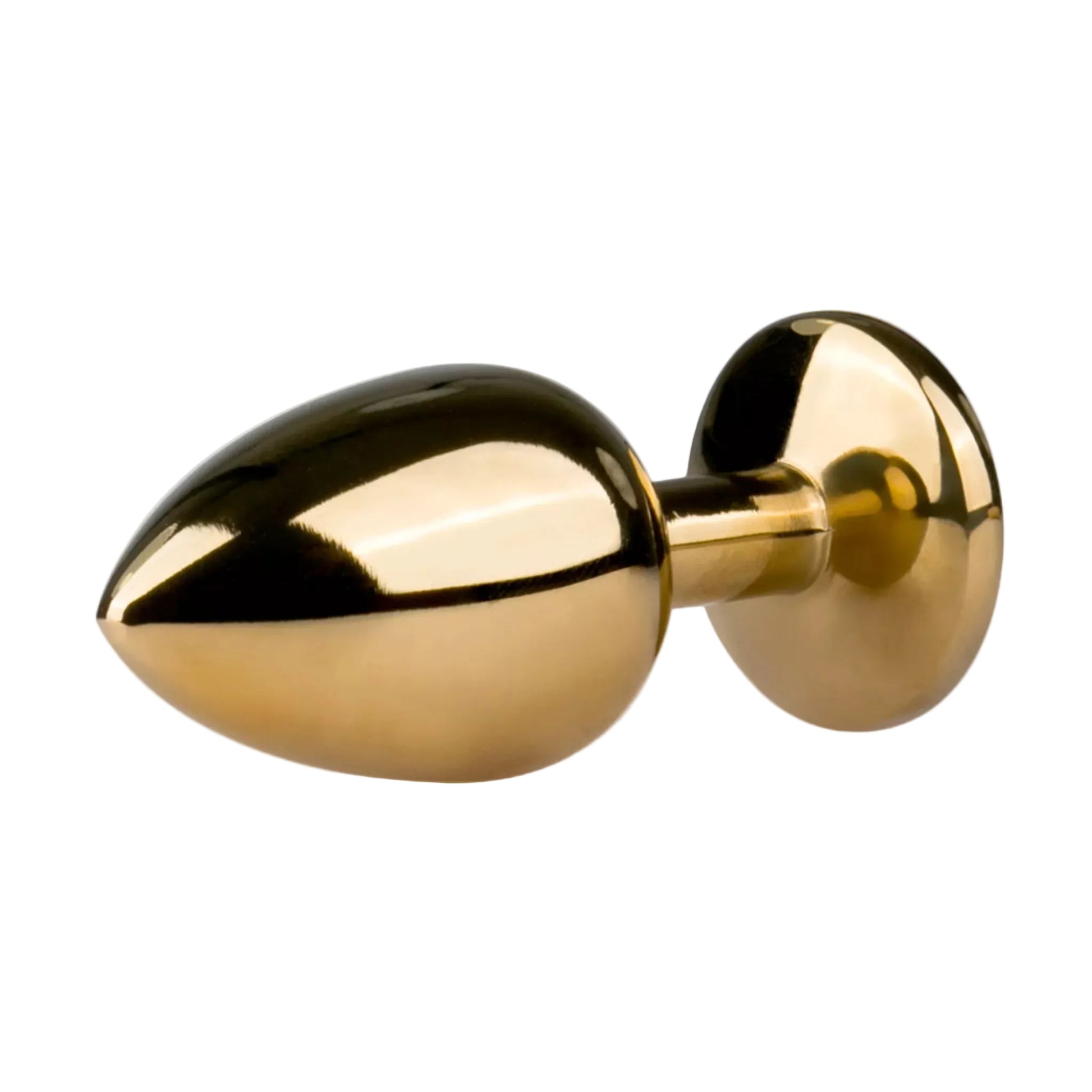 Reverse angle showing tapered tip and polished metal finish
