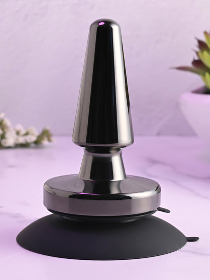 Evolved Beginner Vibrating Metal Anal Plug