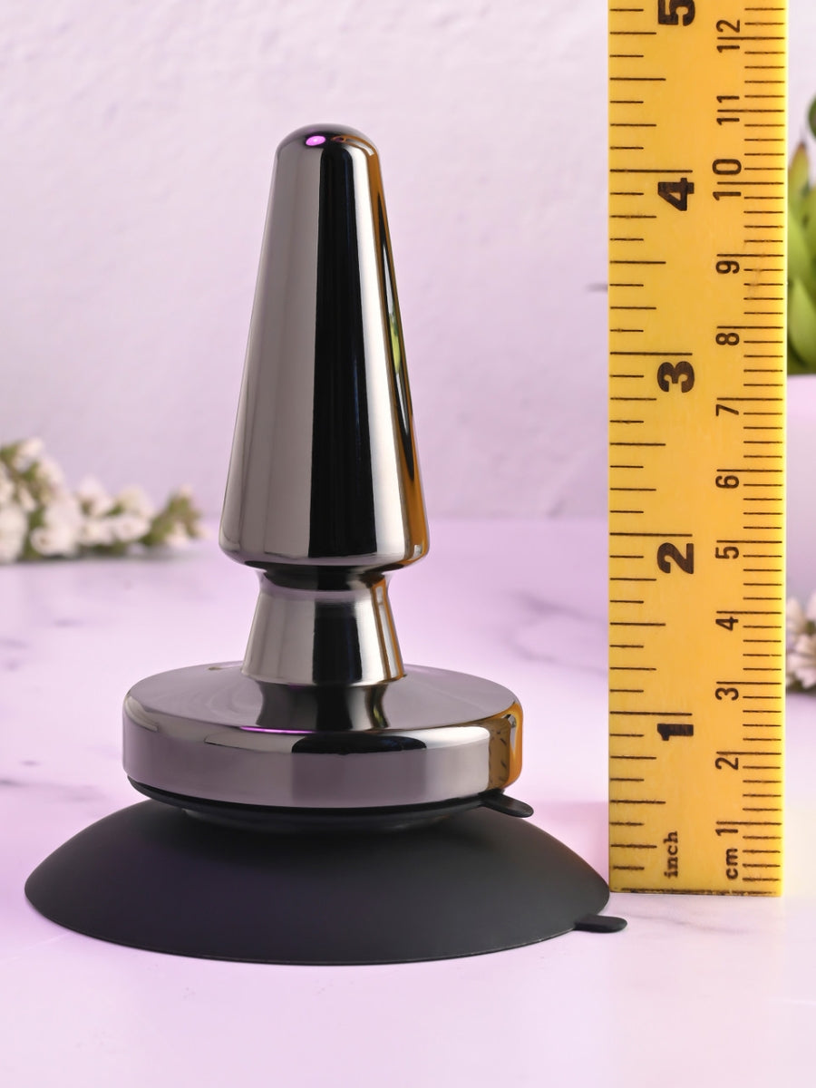 Evolved Beginner Vibrating Metal Anal Plug