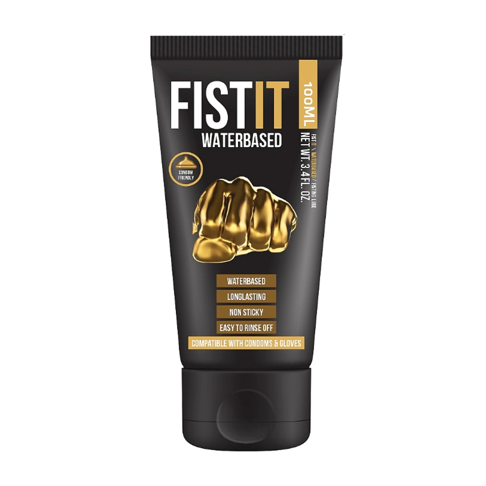 Fist It water-based lubricant 100 ml tube packaging