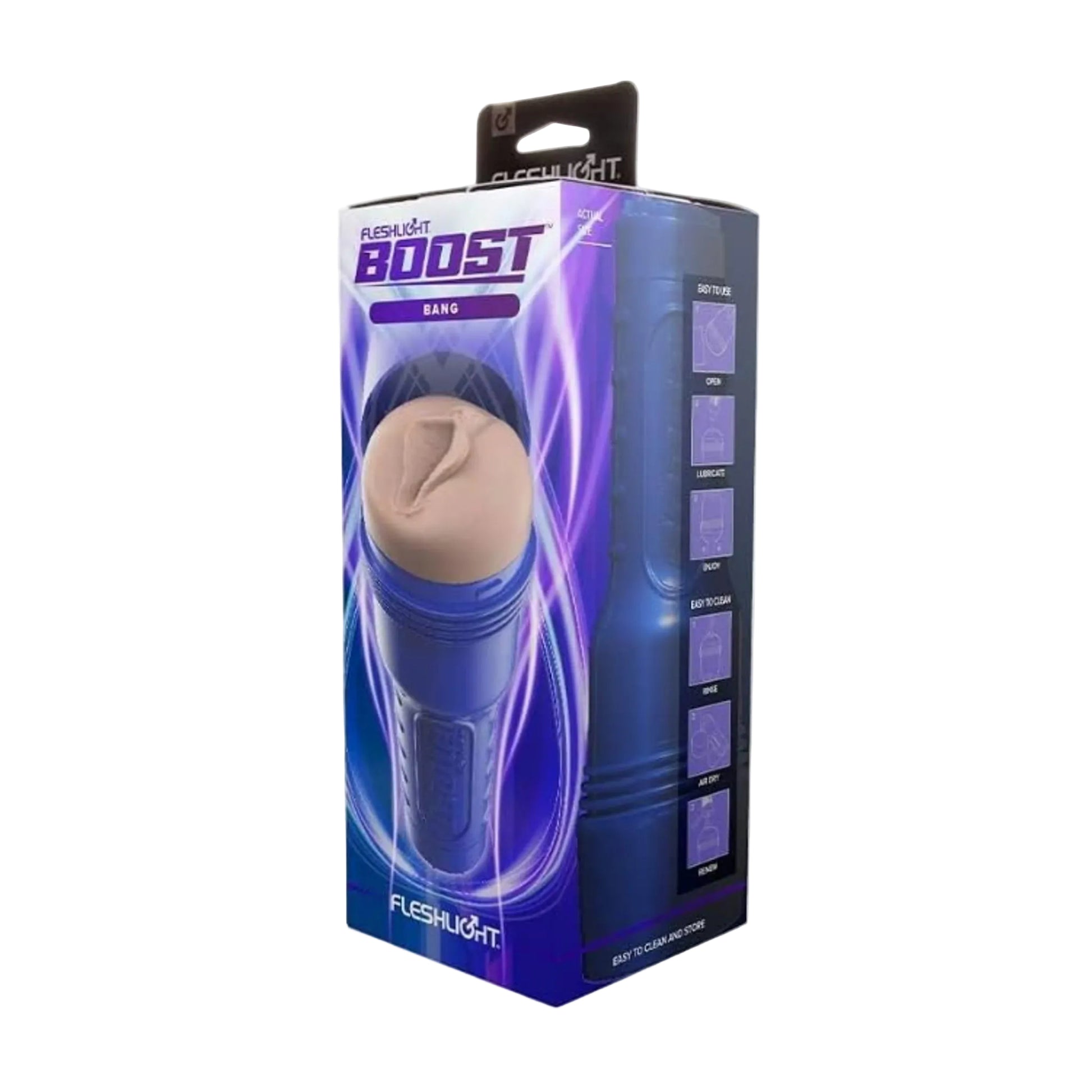 Fleshlight Boost Bang Vagina retail packaging front view