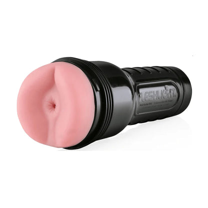 Fleshlight Classic Pink Butt Heavenly Texture angled case view