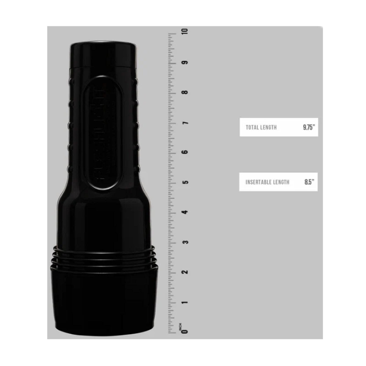 Black Fleshlight dimensions and measurements guide