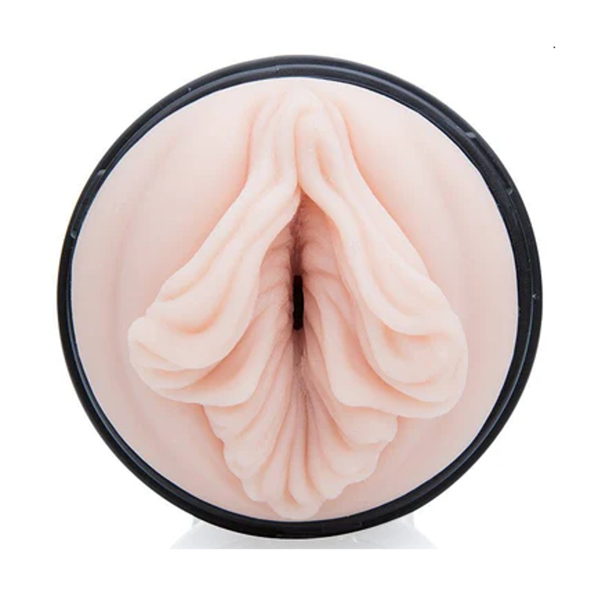 Bigfoot vagina sleeve opening close-up showing external detail