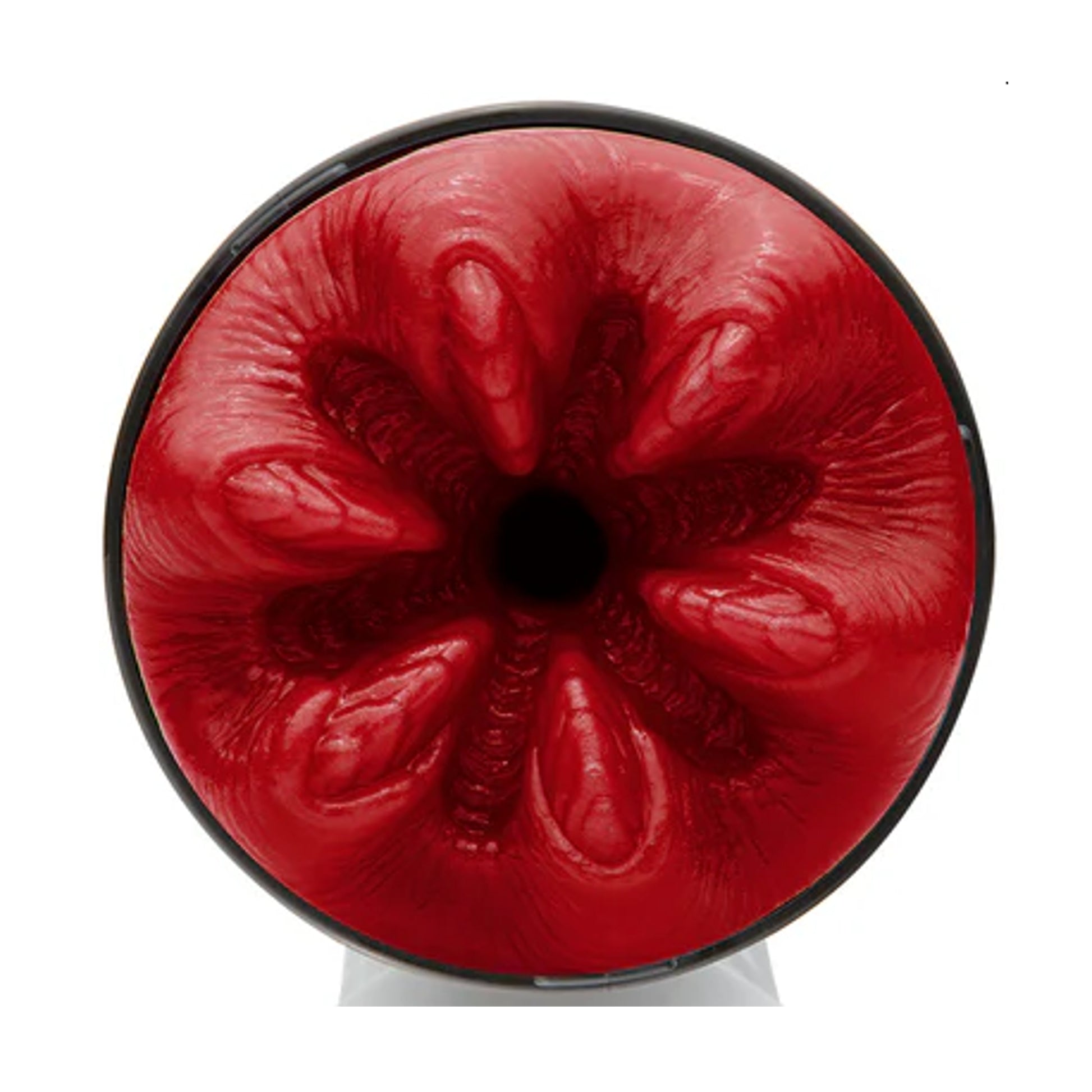 Reaper vagina sleeve opening close-up showing red entrance detail