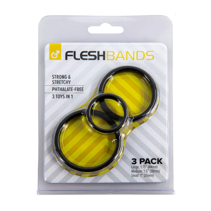 Fleshlight FleshBands 3 Pack retail packaging